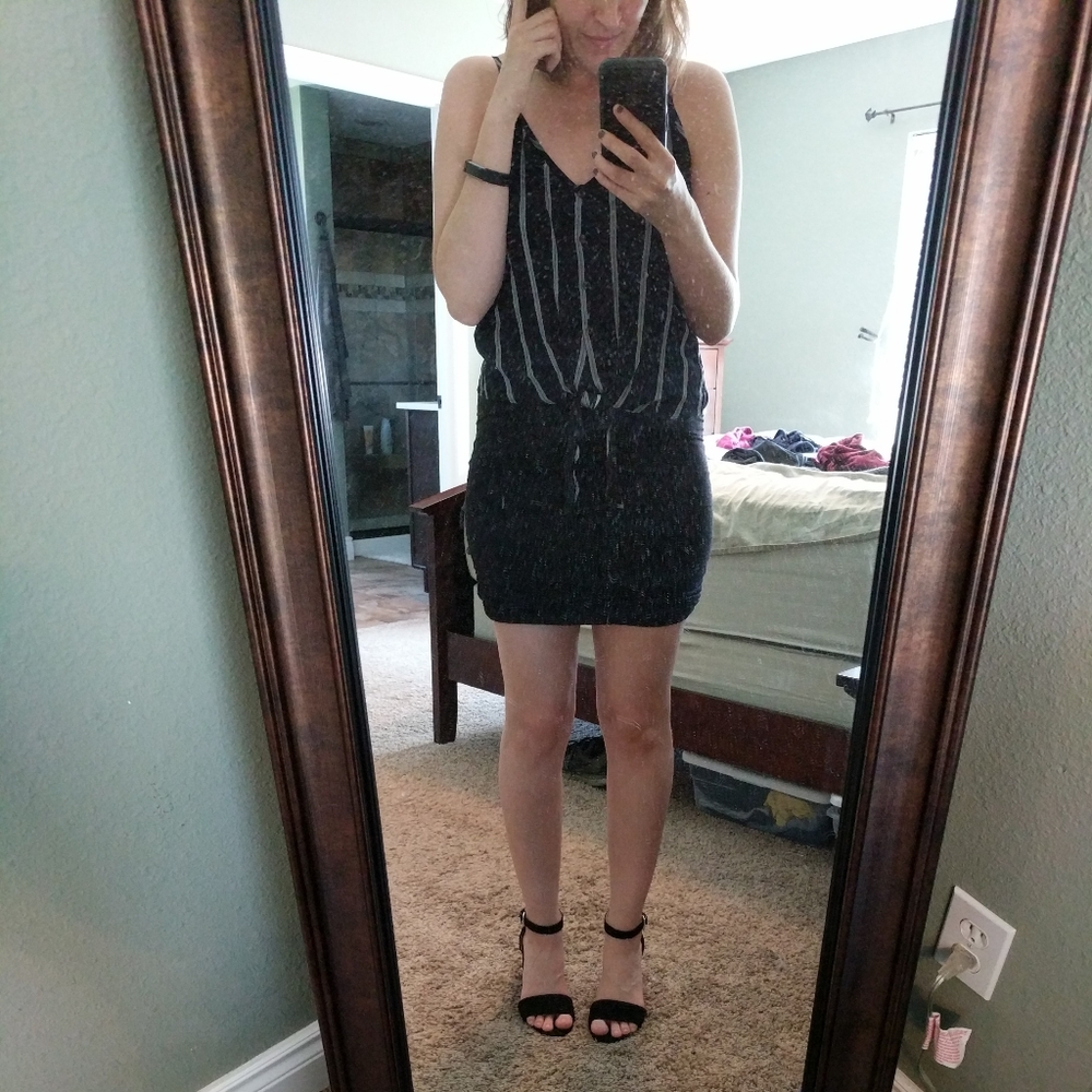 BOGO FREE! Black Ruched Skirt